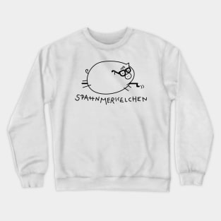 Funny suckling pig policy Crewneck Sweatshirt